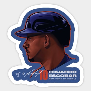 Eduardo Escobar New York M Profile Sticker